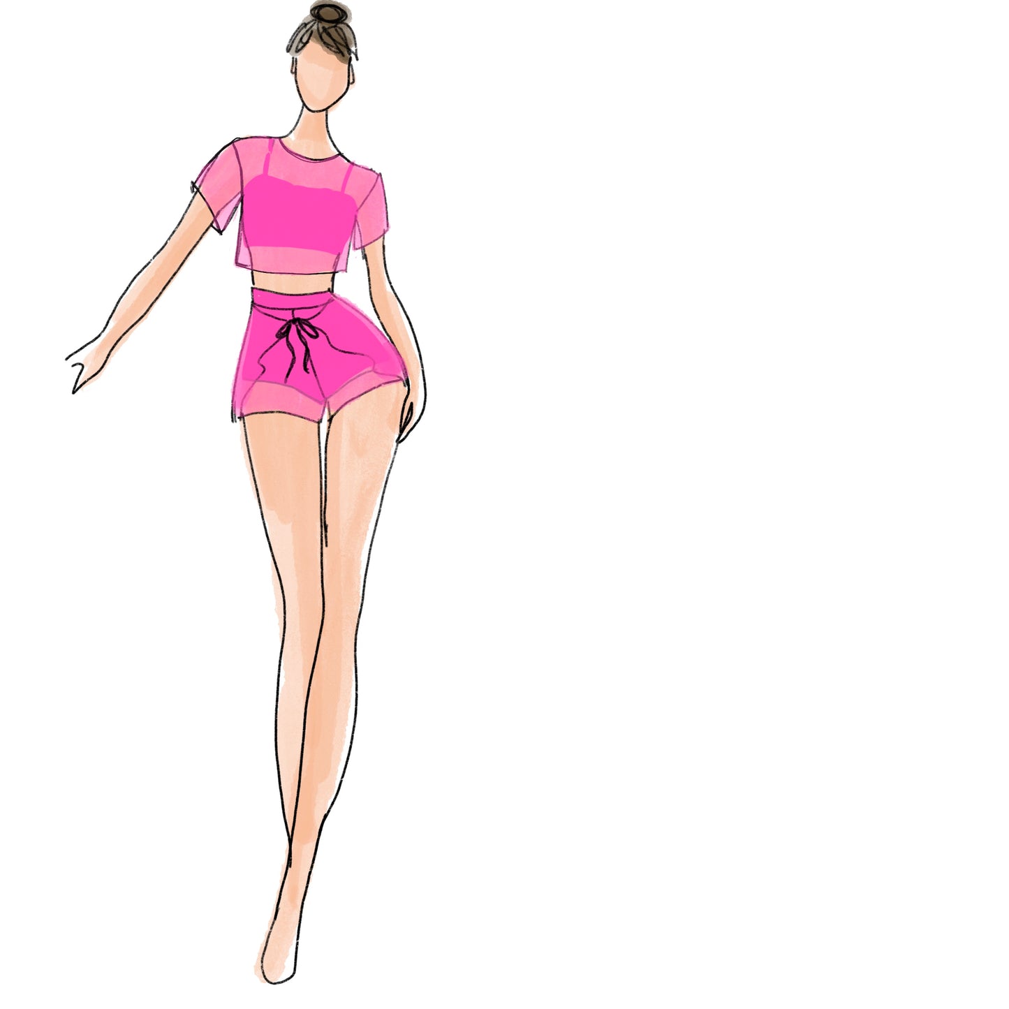 Emma | Wrap Pants and Cropped Tee Dance Pattern