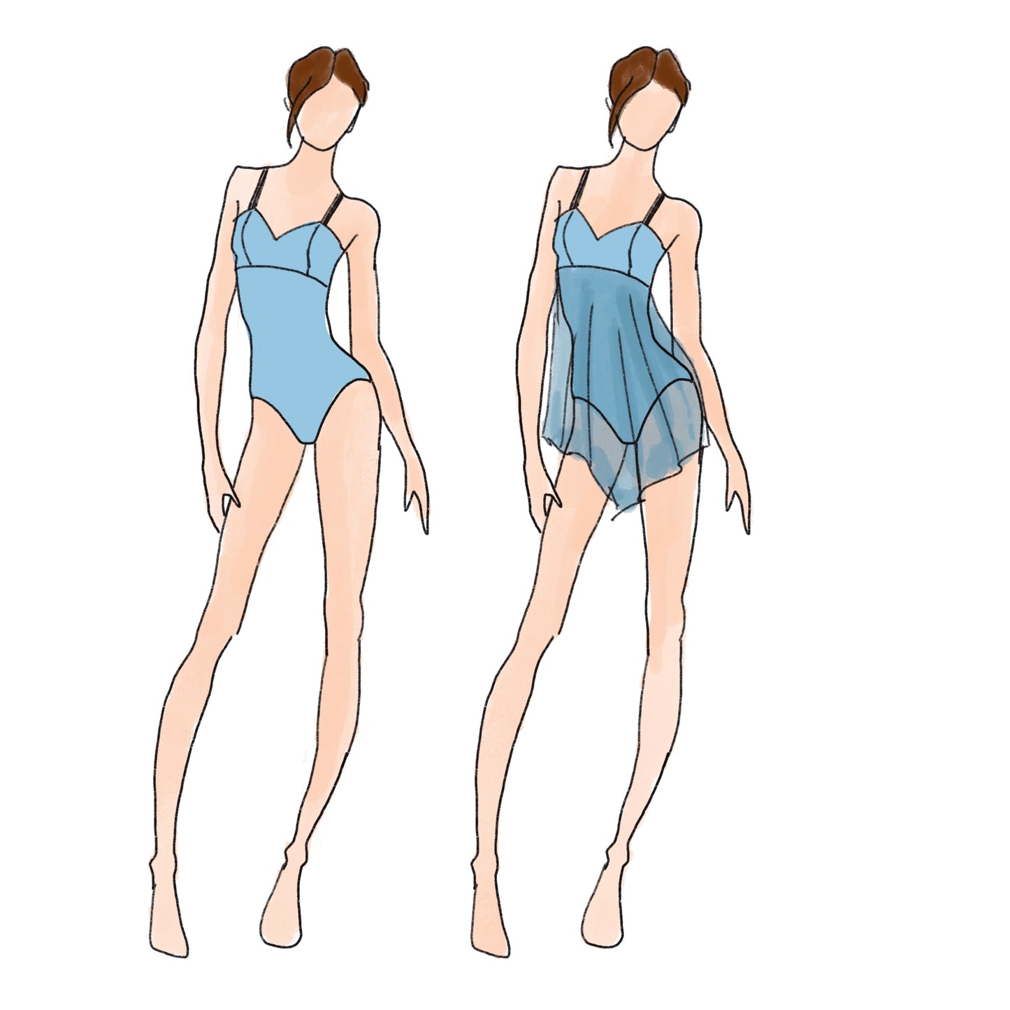 Willow | Lyrical Dance Pattern | Leotard & Skirt